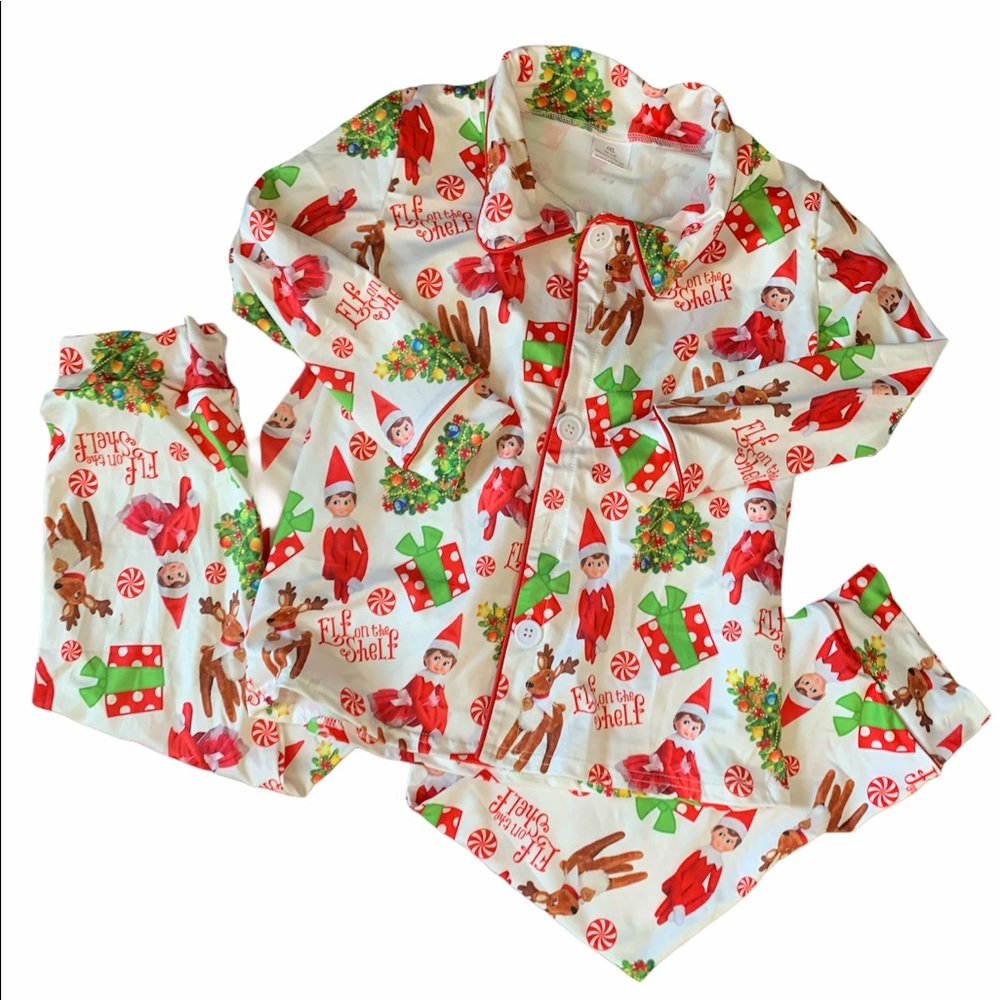 NWOT Elf on the Shelf pajamas by Sparkling Unicorn